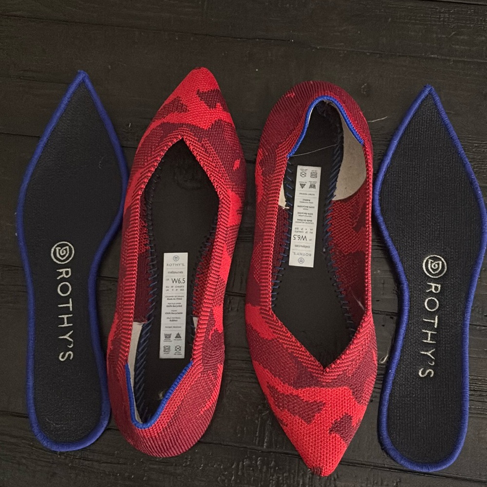 Rothy’s Point size 6.5. Excellent used condition